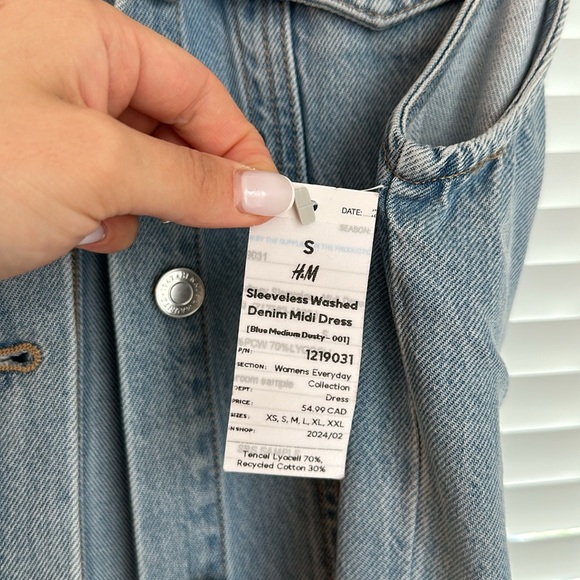 Denim long dress - Picture 5 of 7